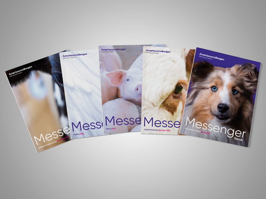 Messenger Focus magazine covers
